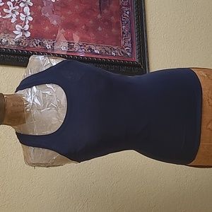 WOMENS NAVY LIGHTWEIGHT TANK TOP SIZE 2